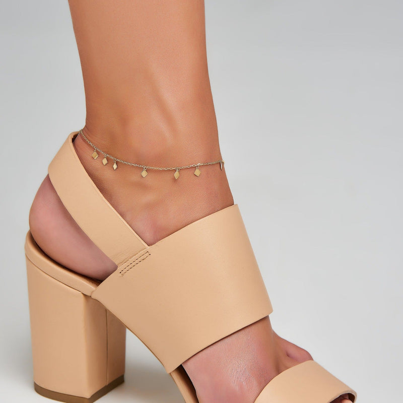 Mosuo Jewellery Rauten Fusskette